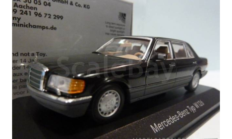 , Mercedes Benz 560 SEL W126, масштабная модель, Mercedes-Benz, Minichamps, scale43