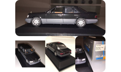 Mercedes Benz е класс w124, масштабная модель, Minichamps, scale43