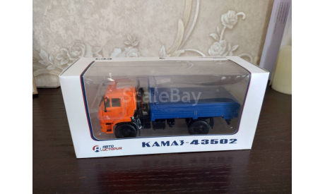 КамАЗ 43502 пао, масштабная модель, scale43