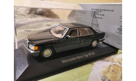 , Mercedes Benz 560 SEL W126, масштабная модель, Mercedes-Benz, Minichamps, scale43