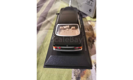 , Mercedes Benz 560 SEL W126, масштабная модель, Mercedes-Benz, Minichamps, scale43