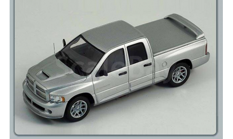 2005 Dodge Ram SRT-10 Quad Cab - Silver, масштабная модель, спарк, 1:43, 1/43