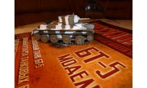 №24 БТ-5, журнальная серия Русские танки (GeFabbri) 1:72, scale72