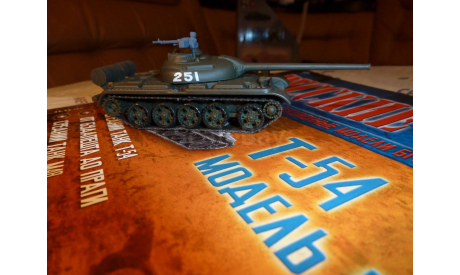 №25 Т-54, журнальная серия Русские танки (GeFabbri) 1:72, scale72
