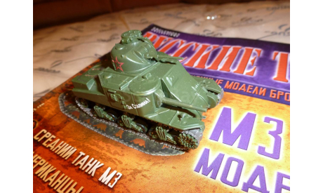 №62 М3, журнальная серия Русские танки (GeFabbri) 1:72, scale72