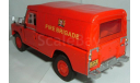 CARARAMA LAND ROVER SERIES III 109 fire brigade 1:43, масштабная модель, 1/43, Bauer/Cararama/Hongwell