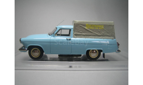 ГАЗ 21Р Волга Пикап РОМЗ (Тент), масштабная модель, ICV, 1:43, 1/43