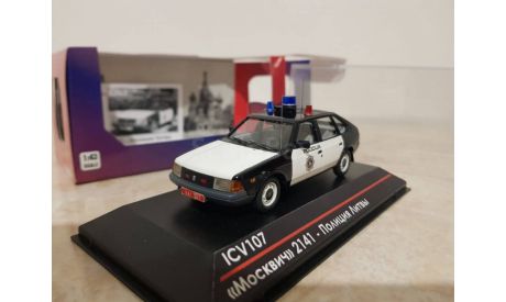 ICV ICV107 – Москвич - 2141 - Полиция Литвы., масштабная модель, scale43