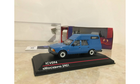 ICV ICV094 – Москвич – 2901 – Синий., масштабная модель, scale43