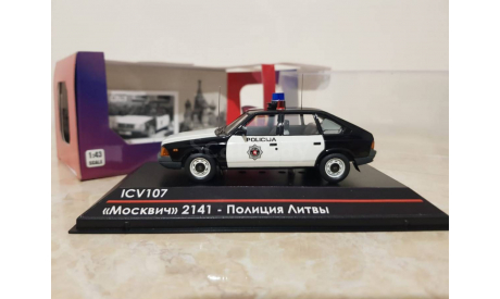 ICV ICV107 – Москвич - 2141 - Полиция Литвы., масштабная модель, scale43