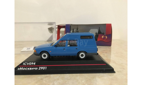 ICV ICV094 – Москвич – 2901 – Синий., масштабная модель, scale43