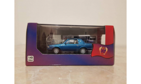 ICV ICV127 – Москвич – 214204 (2142S0) «Дуэт-2» - Сине-зелёный металлик., масштабная модель, scale43