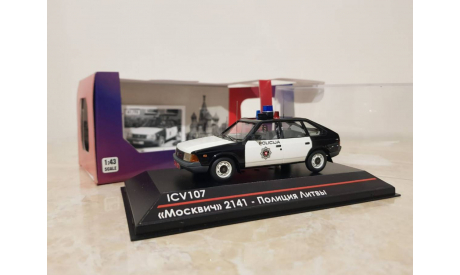 ICV ICV107 – Москвич - 2141 - Полиция Литвы., масштабная модель, scale43