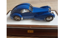 Bugatti Type 57SC Atlantic 1938, Chassis № 57591, Owner Tom Perkins (USA). EMC / В. Пивторак, масштабная модель, 1:43, 1/43