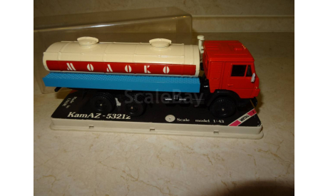 КАМАЗ 53212 молоко (АРЕК), масштабная модель, 1:43, 1/43