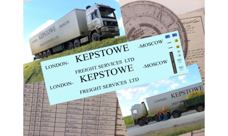 87022 Декаль Kepstowe freight (GB)1/87 H0, фототравление, декали, краски, материалы, KOLTModels, scale87