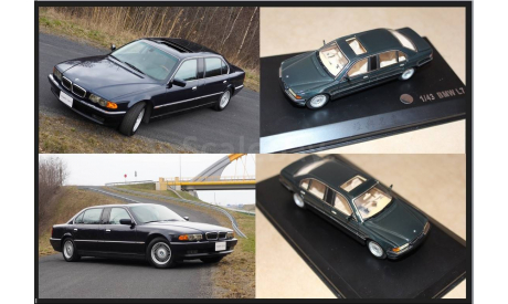 BMW L7 ( E38 / L7 ) Limousine 1998 года 1/43 PMC (тираж 299 штук), масштабная модель, 1:43