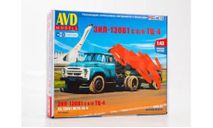 Сдельный Тягач ЗИЛ 130 в1, сборная модель автомобиля, AVD Models, scale43