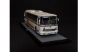 ЛАЗ 699 Р Белый с цветными полосами CLASSICBUS, масштабная модель, 1:43, 1/43