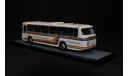 ЛАЗ 699 Р Белый с цветными полосами CLASSICBUS, масштабная модель, 1:43, 1/43