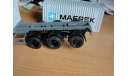 МАЗ-6422 с полуприцепом-контейнеровозом МАЗ-938920, масштабная модель, 1:43, 1/43