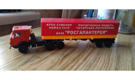Камаз - 5410 с полуприцепом Одаз - 9370, масштабная модель, АРЕК (Элекон), scale43