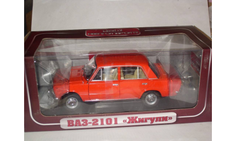 Нап,Ваз-2101 красная,1-18 АКЦИЯ!!!, масштабная модель, 1:18, 1/18, Наш Автопром