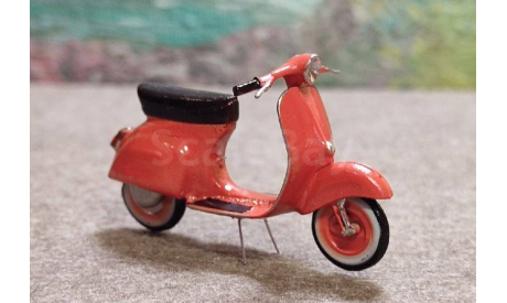 Мотороллер Vespa, масштабная модель мотоцикла, 43details, scale43