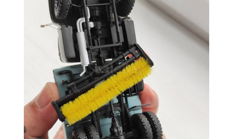 Щетка для коммунальной техники, сборная модель автомобиля, ЗИЛ, 43details, scale43