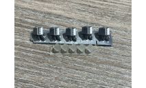 Билетная касса А602 набор, миниатюры, фигуры, ЛиАЗ, Мастерская 43D, 1:43, 1/43