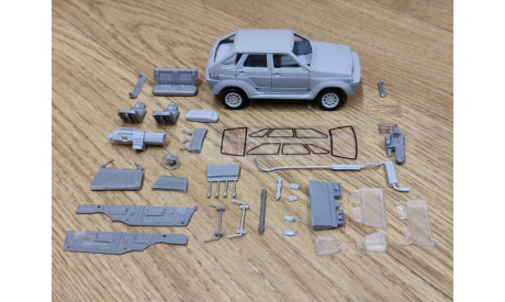 ТАРЗАН ВАЗ-21093  КИТ, сборная модель автомобиля, KOS, scale43