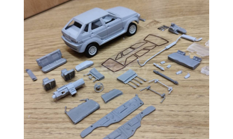 ТАРЗАН ВАЗ-21093  КИТ, сборная модель автомобиля, KOS, scale43