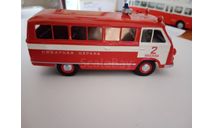 Автобус РАФ-977 Пожарная охрана Москва Vector-models. РАРИТЕТ!!!, масштабная модель, scale43