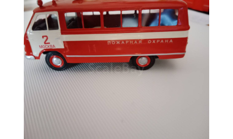 Автобус РАФ-977 Пожарная охрана Москва Vector-models. РАРИТЕТ!!!, масштабная модель, scale43