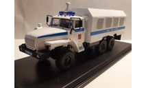 УРАЛ 43203-ВМ 4320 Милиция ОМОН Москва, масштабная модель, scale43