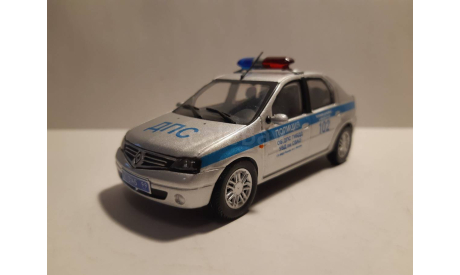 Renault Lagan 2009 Полиция ДПС Москва, масштабная модель, scale43
