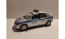Renault Lagan 2009 Полиция ДПС Москва, масштабная модель, scale43