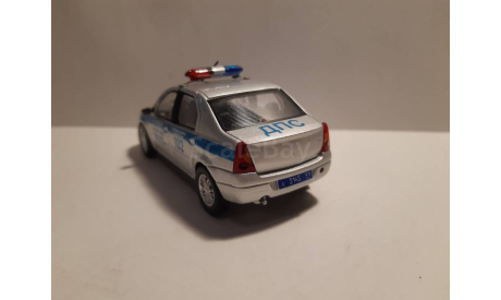 Renault Lagan 2009 Полиция ДПС Москва, масштабная модель, scale43