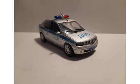 Renault Lagan 2009 Полиция ДПС Москва, масштабная модель, scale43
