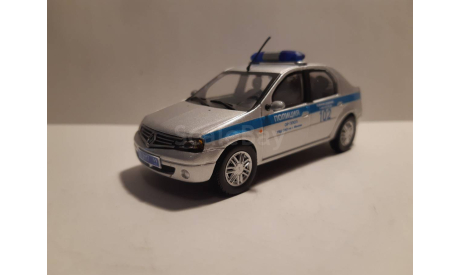 Renault Lagan 2009 Полиция ППС Москва, масштабная модель, scale43