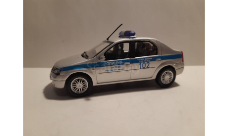Renault Lagan 2009 Полиция ППС Москва, масштабная модель, scale43