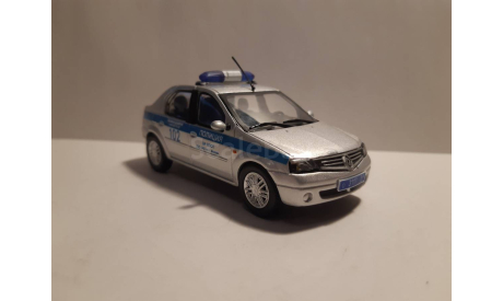 Renault Lagan 2009 Полиция ППС Москва, масштабная модель, scale43