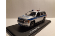 Chevrolet Tahoe 2012 Полиция ДПС Москва, масштабная модель, scale43