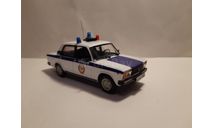 ВАЗ 2105 Милиция ГАИ Тамбов, масштабная модель, scale43