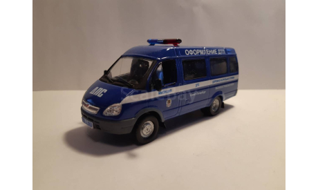 ГАЗель 322121 Милиция ДПС С.Петербург, масштабная модель, scale43