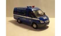 ГАЗель 322121 Милиция ДПС С.Петербург, масштабная модель, scale43