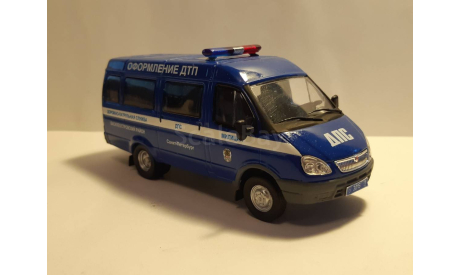 ГАЗель 322121 Милиция ДПС С.Петербург, масштабная модель, scale43