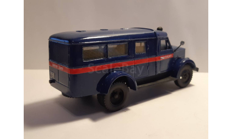 ГАЗ 51 ГЗА-653, 1951 - 1952 г Милиция СССР, масштабная модель, scale43