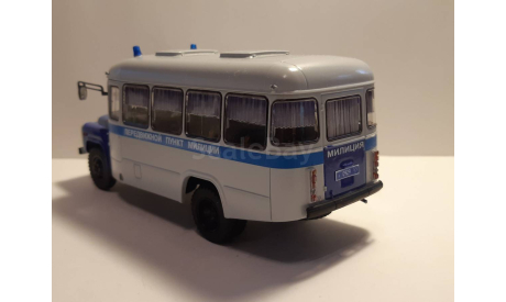 КАВЗ 3270 Милиция Омск, масштабная модель, scale43