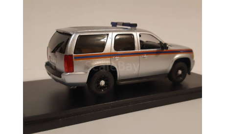Chevrolet Tahoe МЧС России Санкт-Петербург, масштабная модель, scale43